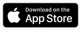 Black rectangular badge with the white Apple logo on the left and “Download on the App Store” on the right, indicating that Muddy Puddles Farm guests can download an app for their farm stay or guest house experience from Apple’s App Store.